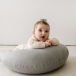 Feeding & Support Pillow, Stone - Snuggle Me Organic - Image 3