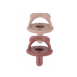 Soother Pacifier 2pcs, Clay & Rosewood - Itzy Ritzy