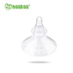 Silicone Breastfeeding Nipple Shield, Round - HaaKaa