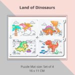 Animal Habitats, Land of Dinosaurs - Colour Me Mats