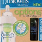 Options Glass Wide Neck Bottle Narrow Nipple 270ml/9oz , 2pcs - Dr. Brown's