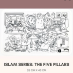 Islam Series, The Five Pillars - Colour Me Mats