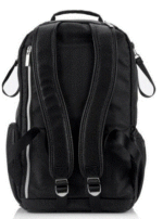 Diaper Bag Backpack Boss, Black Herringbone - Itzy Ritzy - Image 7