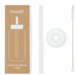 Lounge Straw + Cap for 720ml Bottle - Muuki