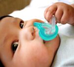 Pacifier Newborn, Teal Unscented - JollyPop - Image 4