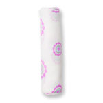 Bamboo Swaddle Blanket, Lavender Bloom - Lulujo