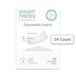 Disposable Inserts for Hybrid Cloth Diaper Cover One Box, Size 2 - Smart Nappy