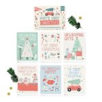Baby’s First Christmas Booklet - Milestone Card