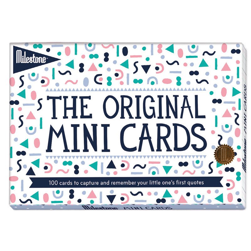 Buy Milestone Card The Original Mini Cards At Tenlittletoes Qatar