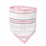 Bandana Bibs, Pink Stripe - Swaddle Design