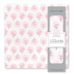 Swaddle Blanket Single In Gift Box, Cherry Trees - Swaddle Design