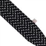 Cotton Chevron, Black - Yuyu Bottle - Image 3