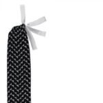 Cotton Chevron, Black - Yuyu Bottle - Image 2