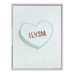 ILYSM Heart - Ink Meets Paper