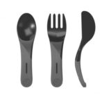 Learn Cutlery 6+m, Black - Twistshake