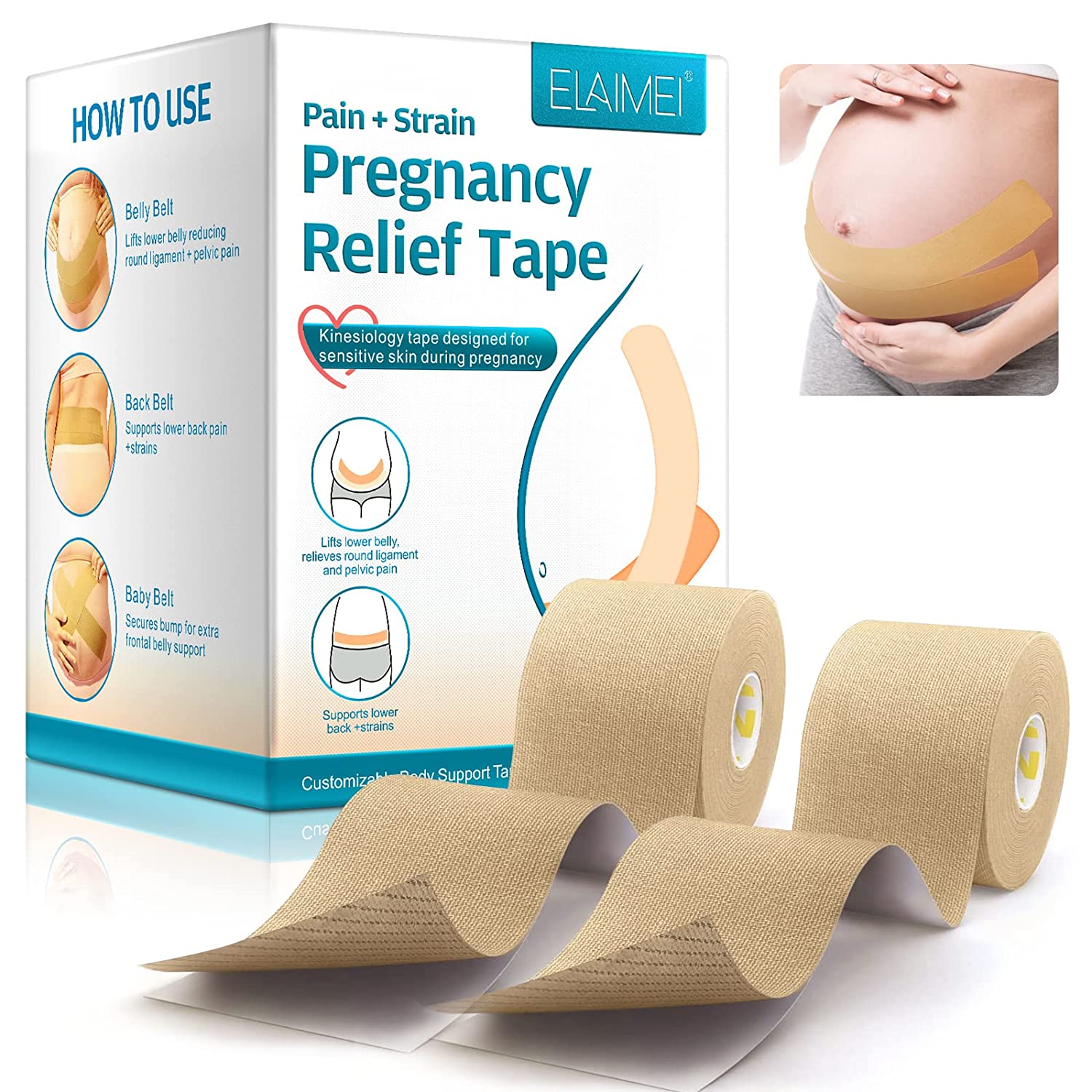 Maternity Belly Support Tape Archives - Ten Little Toes Co