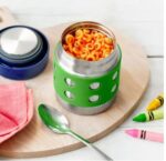 Thermal Dots Food Jar 8oz, Green - LunchBots - Image 3