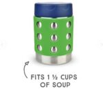 Thermal Dots Food Jar 12oz, Green - LunchBots - Image 5