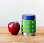 Thermal Dots Food Jar 12oz, Green - LunchBots - Image 3