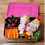Trio Bento Lunchbox 940ml, Pink - LunchBots - Image 4