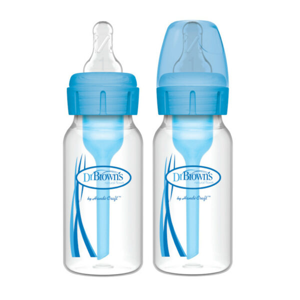 Options Narrow Neck Plastic Baby Bottle 4oz/120ml (2pack) - Dr. Brown’s