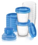 Breast Milk Storage Cups And Lids, 180ml - Philips Avent