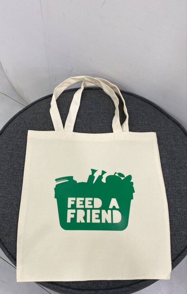 Feed a Friend Canvas Bag - FAF - Image 4