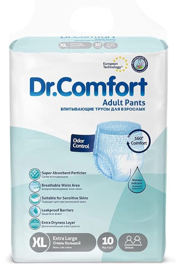 Dr. Comfort Adult Pants, XL - Sleepy