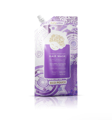 Hair mask eco pouch 500ml Eco-Pouch Hair Mask, 500ml - CurlyEllie - Image 1