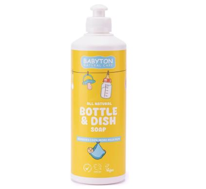Natural Baby Bottle & Dish Soap 500ml – Babyton